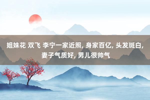 姐妹花 双飞 李宁一家近照, 身家百亿, 头发斑白, 妻子气